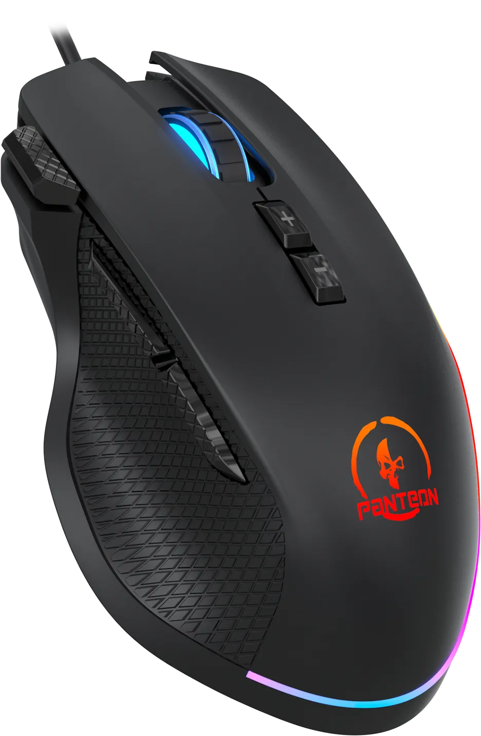 Мышь игровая Jet.A PANTEON MS87 Black (121)***; USB; оптический; 200 - 12800 dpi; 7 кнопок; колесо п