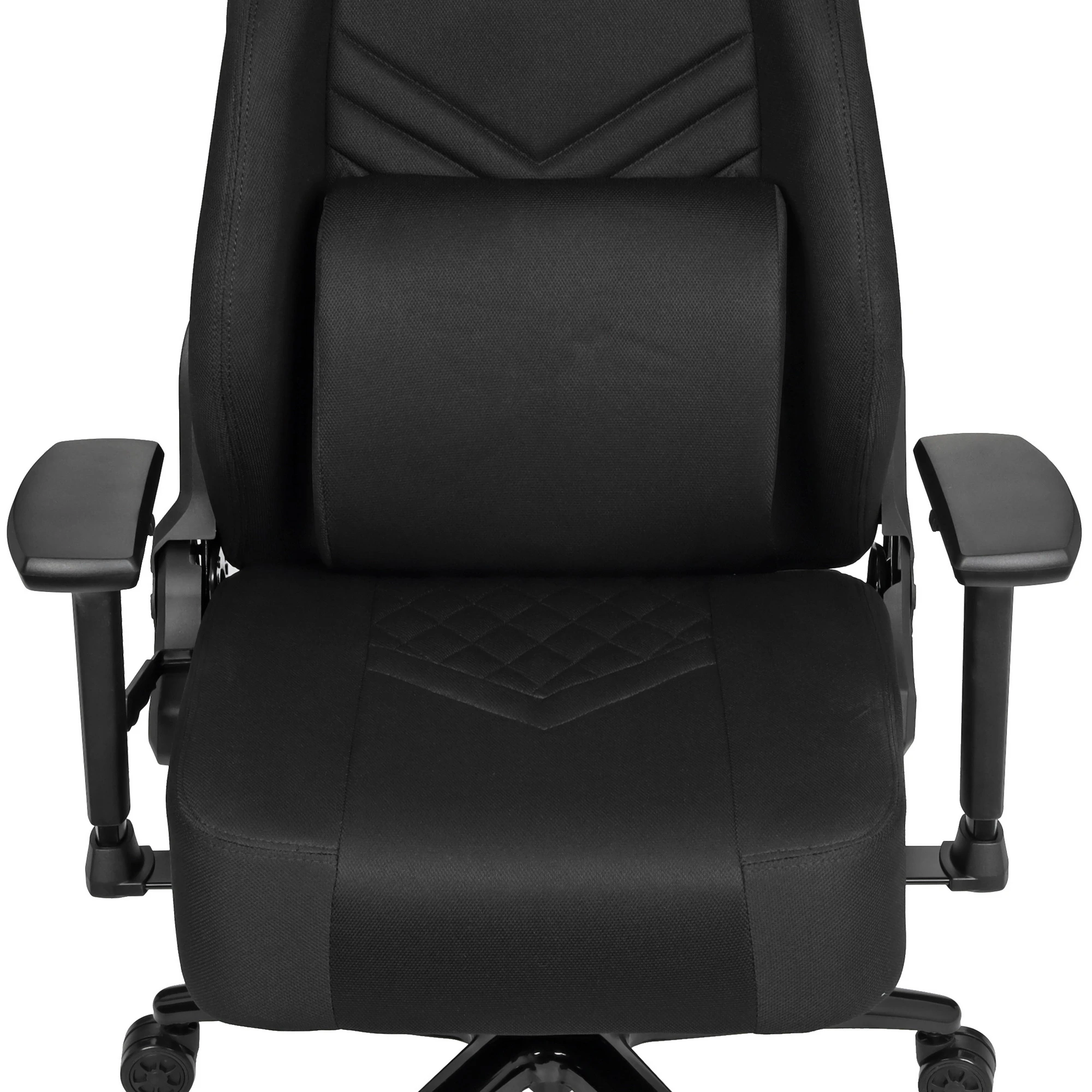 Кресло для геймеров ARDOR GAMING Chaos Guard 200M Black; ткань; регулировка подлокотников 4D; 80 мм (класс 4); нагрузка до 150 кг