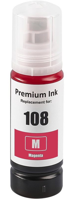 Чернила для Epson Sakura 108 Magenta (SIC13T09C34A); L8XXX/L18XXX; 70 мл; пурпурный