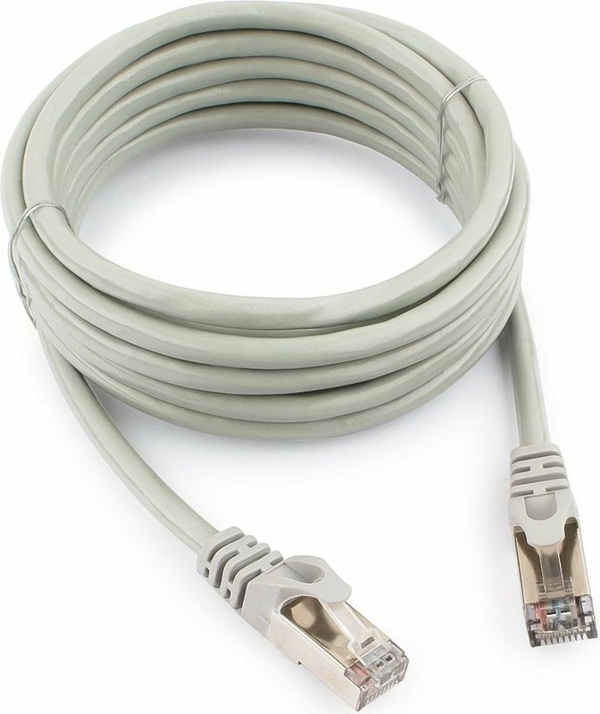 Кабель патч-корд Cablexpert PP6-3M (045384), FTP, Cat.6, 26 AWG, омеднённый алюминий, литой, 3 м, серый