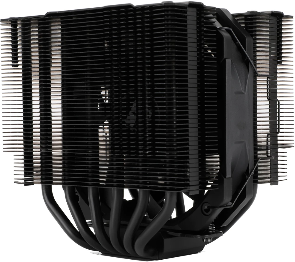Кулер для процессора 120 мм Thermalright Peerless Assassin 120 MINI Black (TRPA120MB), 1x120 мм, 4 pin, 1500 об/мин, черный, 200 Вт, 25.6 дБ, 6 трубок