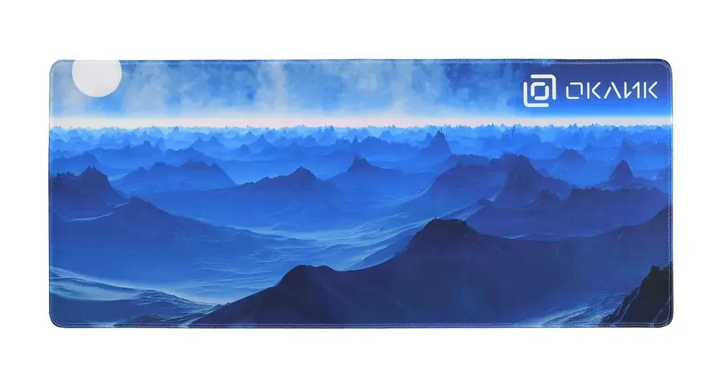 Коврик для мыши Oklick (OK-FP0700 XL); ткань + резиновая основа; 700 х 300 х 2 мм; игровая поверхность; рисунок