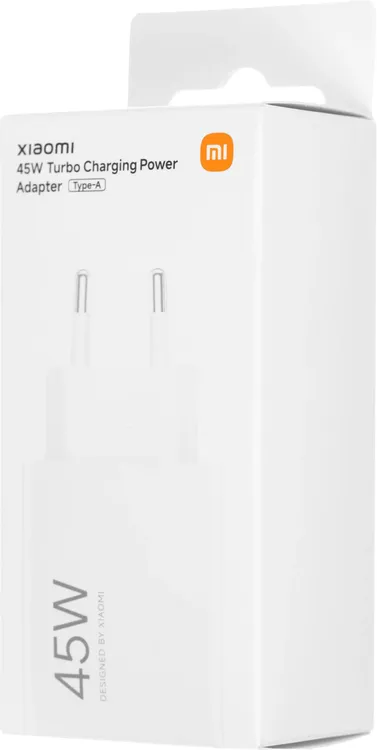 Зарядное устройство Xiaomi Power Adapter (BHR07SLEU); 1 USB порт (Type-A); 45 Вт; белый