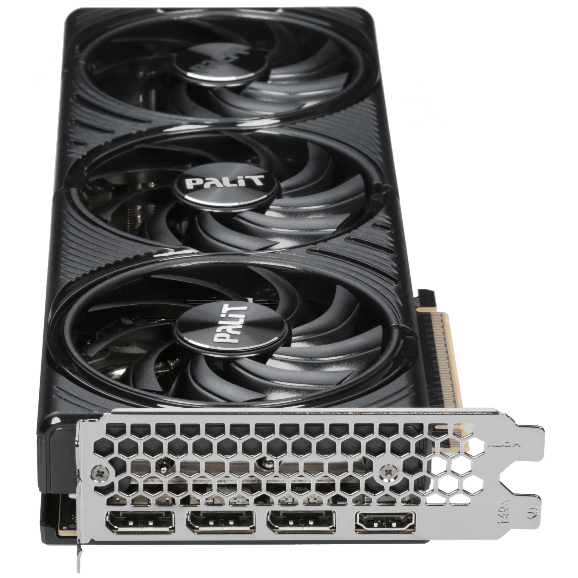 Видеокарта Nvidia GeForce RTX 5070 12 ГБ GDDR7 Palit Infinity 3 (NE75070019K9-GB2050S); 2325-2512 МГц; 28 ГГц; 192 бит; 1xHDMI; 3xDP