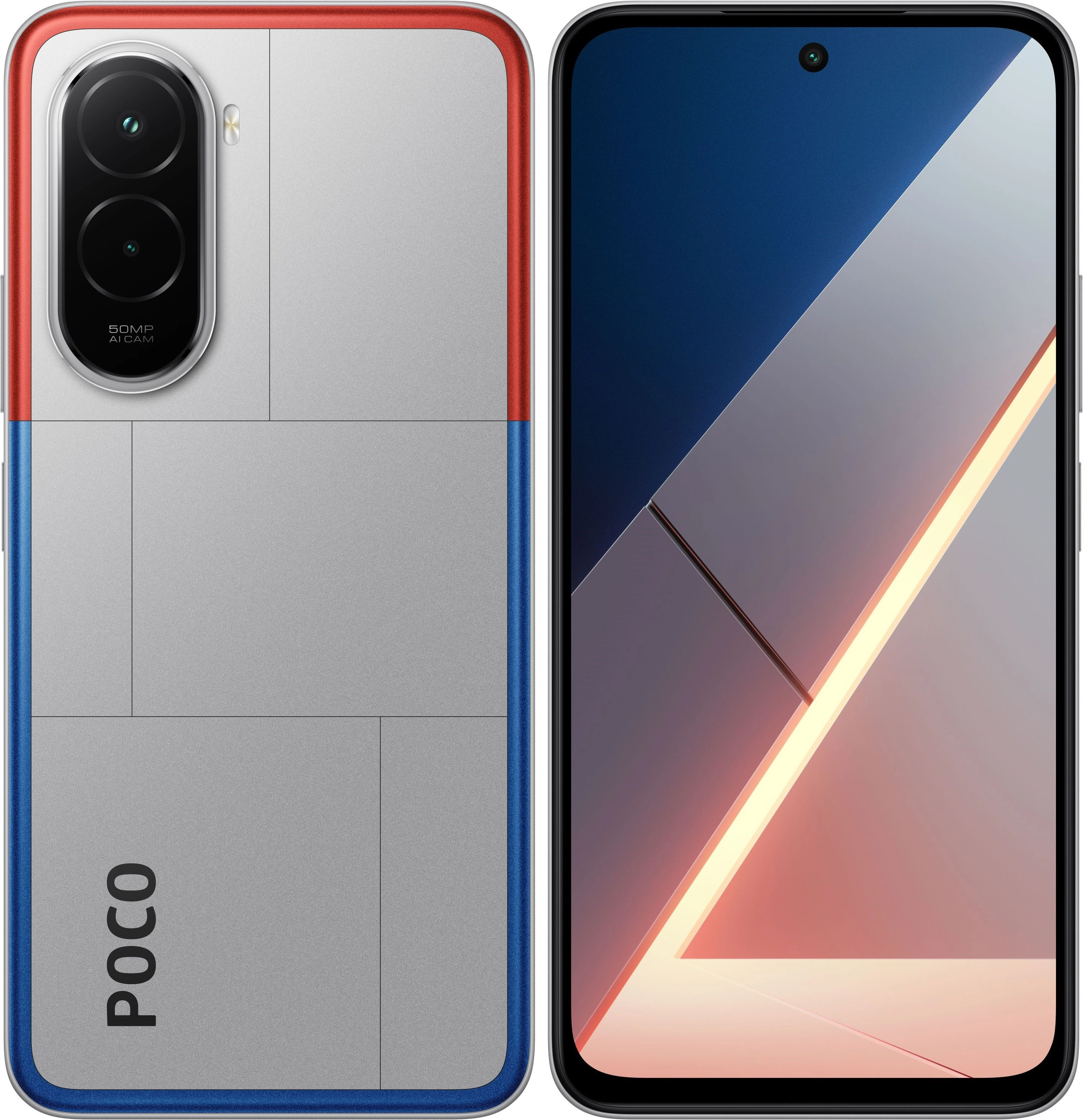Смартфон 6.9" POCO M7 8 Гб/256 Гб серебристый, IPS 144 Гц, 2340x1080, Snapdragon 685 8 ядер 2.8 Ггц, 50+0.08 Мп/8 Мп BT5.1, Android 15, 7 000 мА/ч