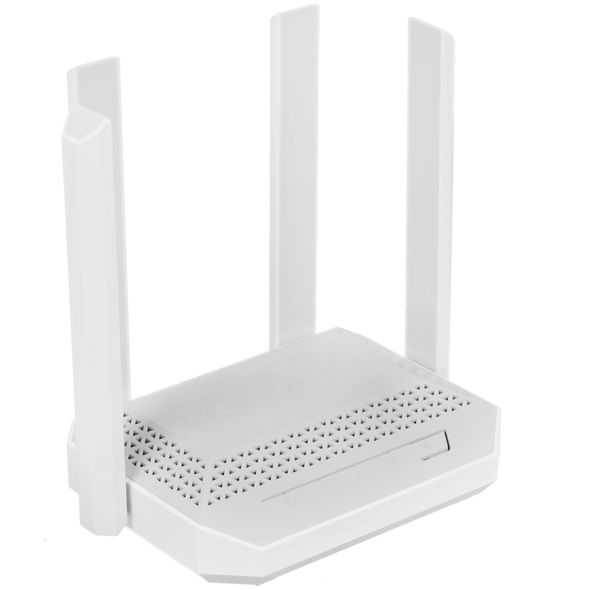 Роутер NETCRAZE Hopper AX3000 (NC-3811); 574 Мбит/сек + 2402 Мбит/сек; 3xLAN 1 Гбит/с; 1xWAN 1 Гбит/с; 1xUSB 3.0; 4 ant