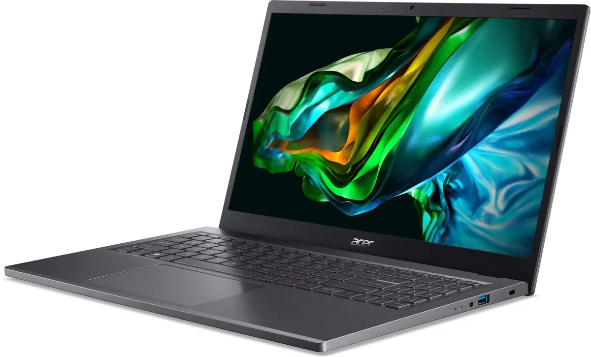 Ноутбук 15.6" 1920x1080 IPS 60 Гц Acer A515-58P-759A (NX.KHJER.007); Intel Core i7-1355U; 16 Гб; 512 Гб; Intel Iris Xe Graphics ; NO OS; 50 Вт*ч; 1,75