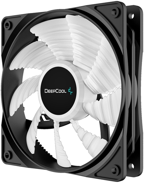 Вентилятор 120 мм Deepcool RF120R (DP-FLED-RF120-RD***); 3-pin + 4-pin; 1300 об/мин; 21,9 дБ; пластик; красная подсв.; 150 г