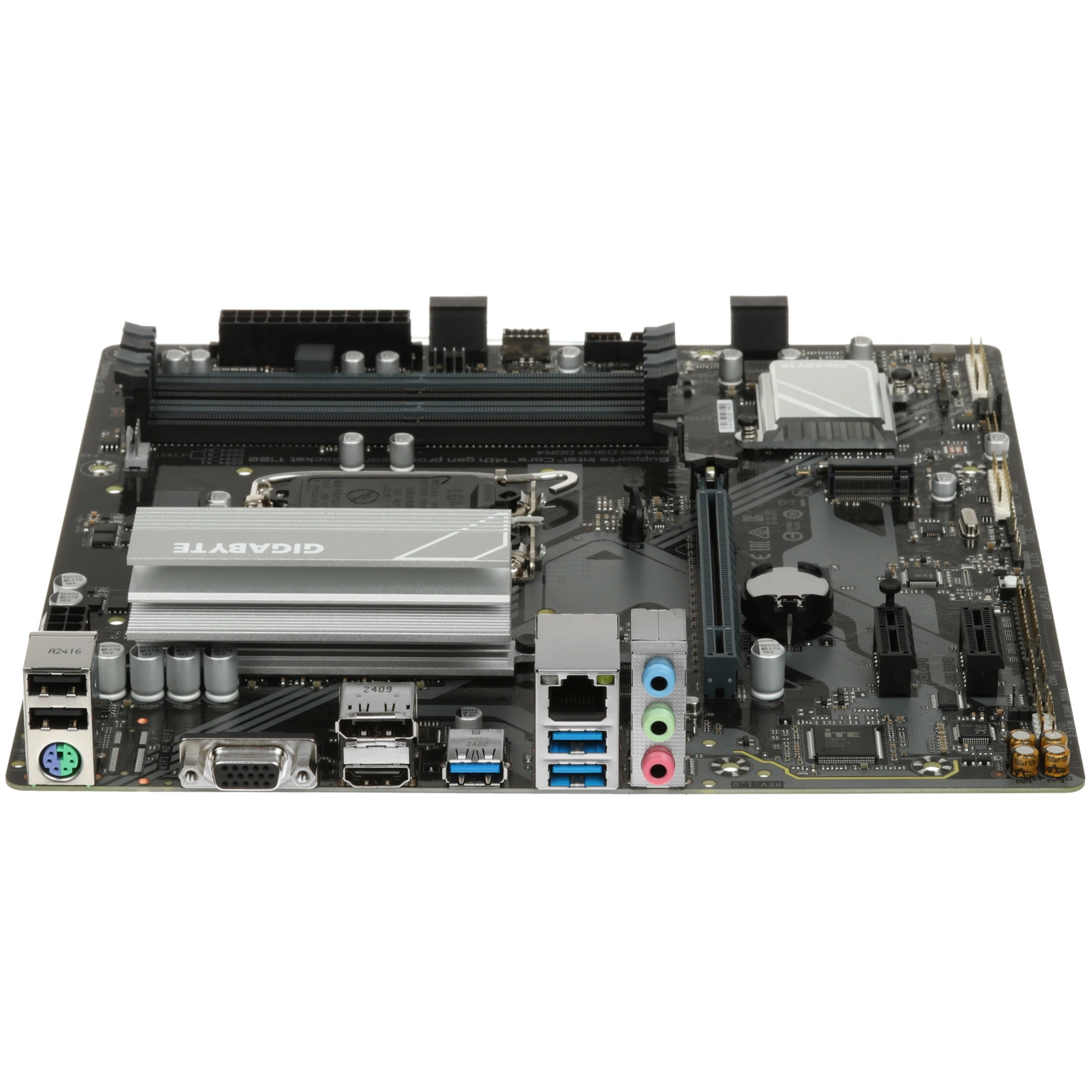 Материнская плата Gigabyte B760M D3HP DDR4; Socket 1700; mATX; Intel B760; 4хDDR4(5333); 1xPCI-E x16; 2xPCI-E x1; D-Sub; HDMI; DP; 4xSATA 6Gb/s; Audio