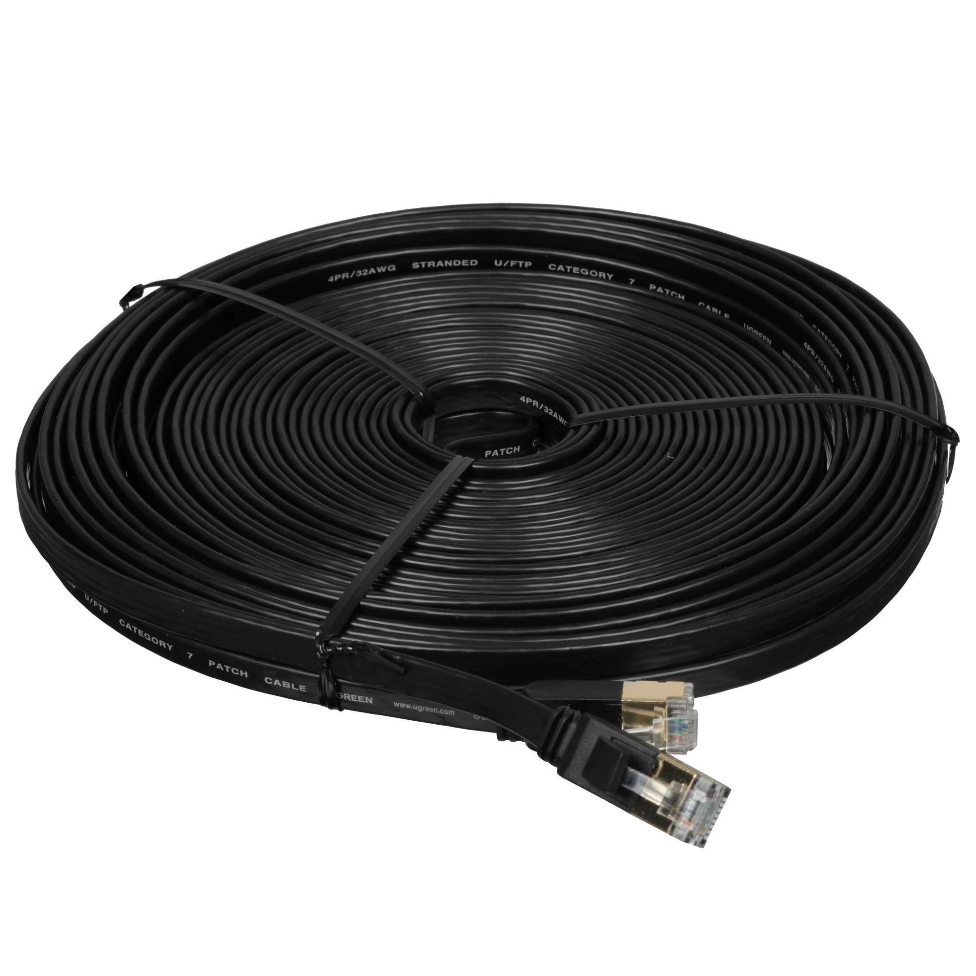 Кабель патч-корд Ugreen NW106 (11267); FTP; cat.7; 32 AWG; медь; 20 м