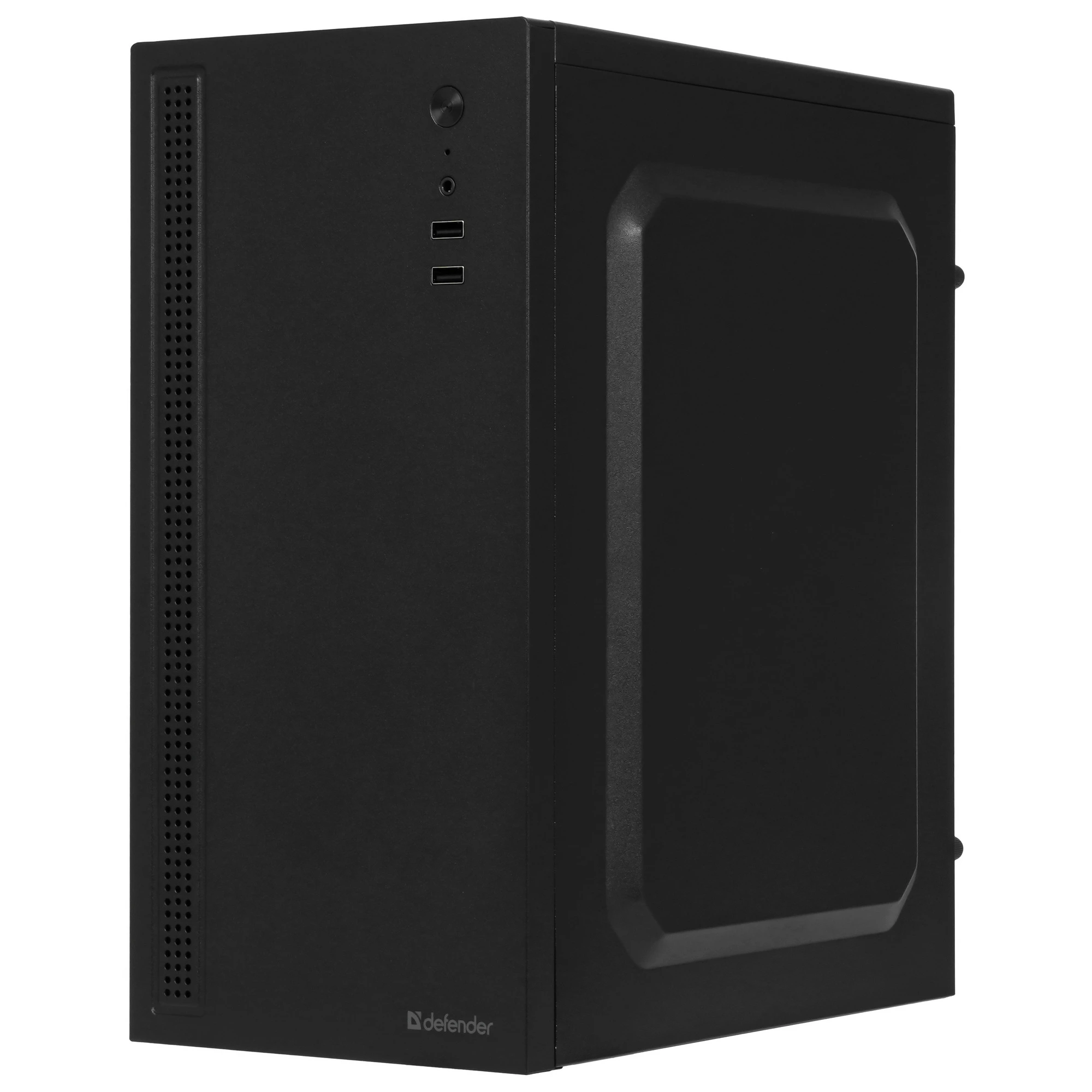 Корпус Defender X11 (25011); mATX; Mini-Tower; 2x3.5" int.; 2xUSB 2.0/Audio/Mic; чёрный