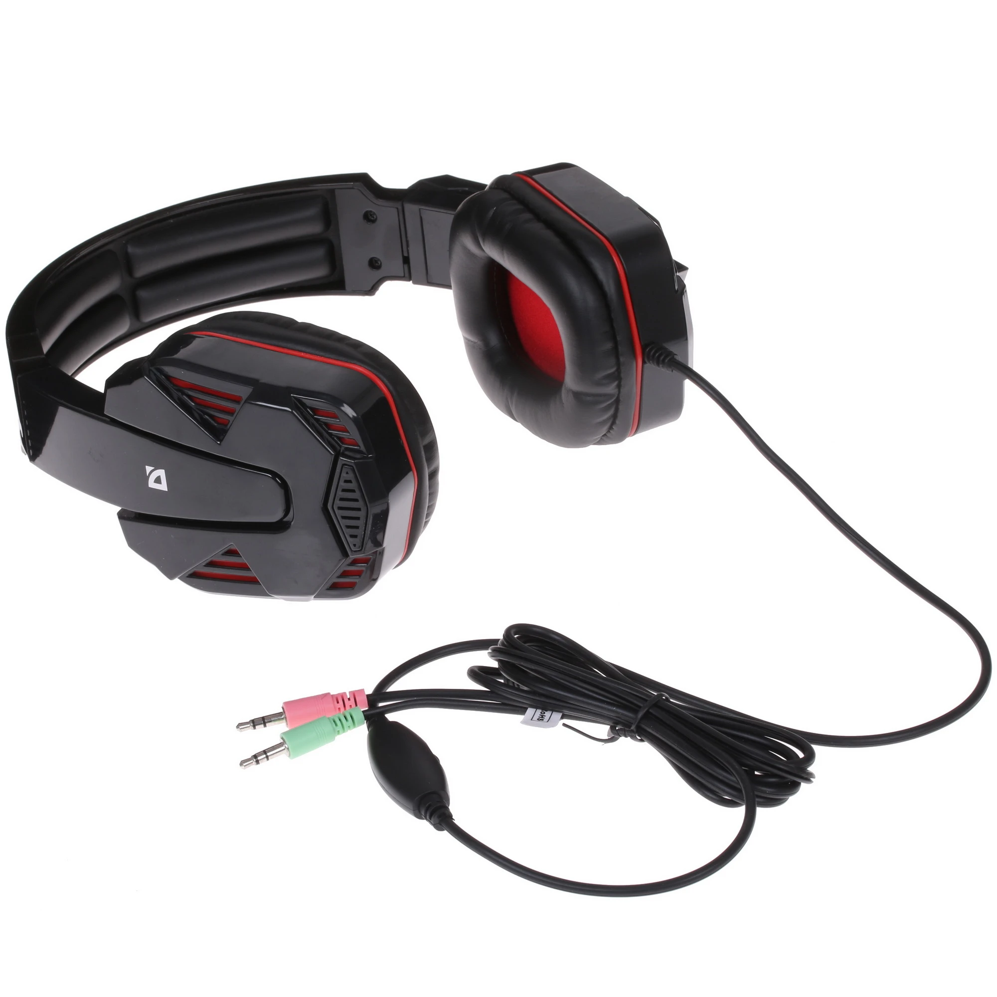 Гарнитура игровые Defender Warhead G-260 (64121***); оголовье (headband); 20 - 20 000 Гц; 32 Ом; 1,8 м; микрофон; 2 x 3,5 мм (mini-jack); регулятор гр