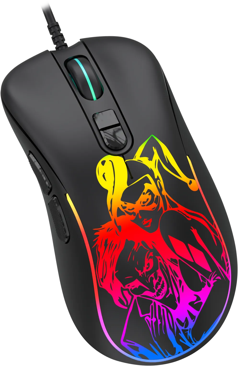 Мышь игровая Jet.A PANTEON MS82 Black (112)***; USB; оптический; 400-7200 dpi; 7 кнопок; колесо прок