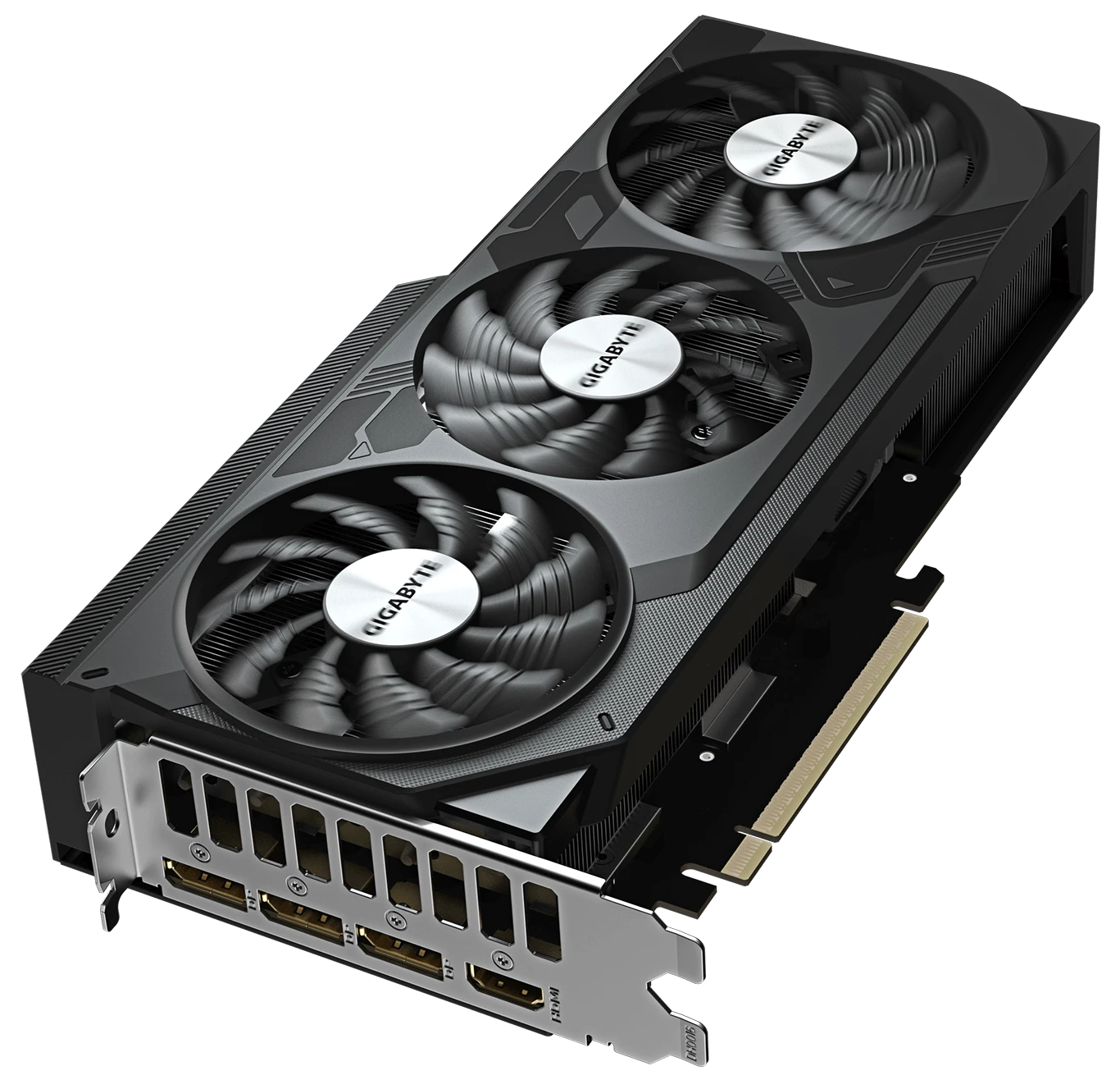 Видеокарта Gigabyte GeForce RTX 5070 Ti WINDFORCE OC V2 (GV-N507TWF3OCV2-16GD), черный, 16Гб, GDDR7, 2300–2497 МГц, 28 ГГц, 5 нм, 256 бит