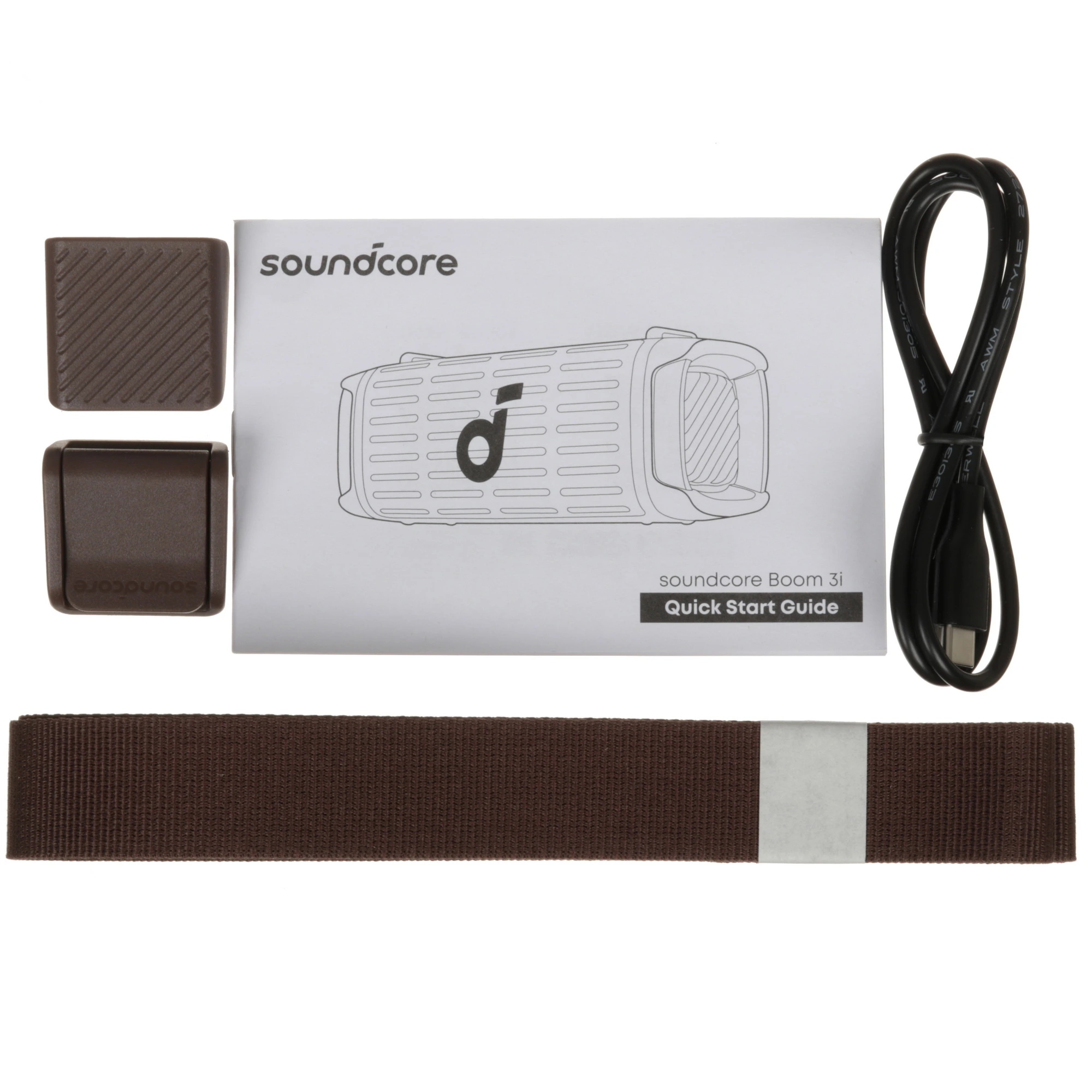 Акустика портативная Anker Soundcore Boom 3i Brown (D5100080), 50 Вт, 5.3, 2 500 мА/ч , IP68, 780 г, коричневый