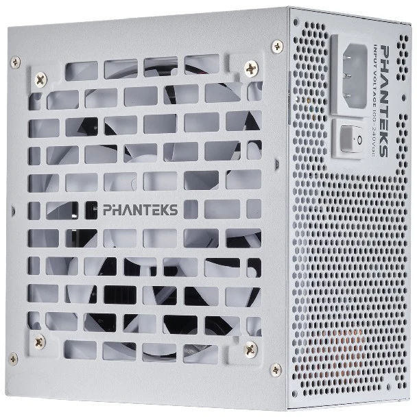 Блок питания 750 Вт PHANTEKS AMP BH 12VHPWR (PH-P750BM_WT01); 1x24 pin; 2x8(4+4) pin; 4xSata; 2xMolex; 3x6+2-pin PCI-E; 80+ Bronze; APFC; 120 мм