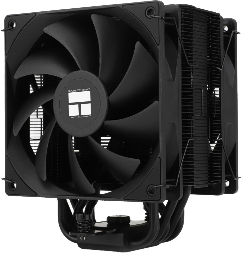 Система охлаждения для процессоров 120 мм Thermalright Burst Assassin 120 EVO Dark (BA120-EVO-DARK); активная; 2 вентилятора; 4-pin; 1550 об/мин; 25,6