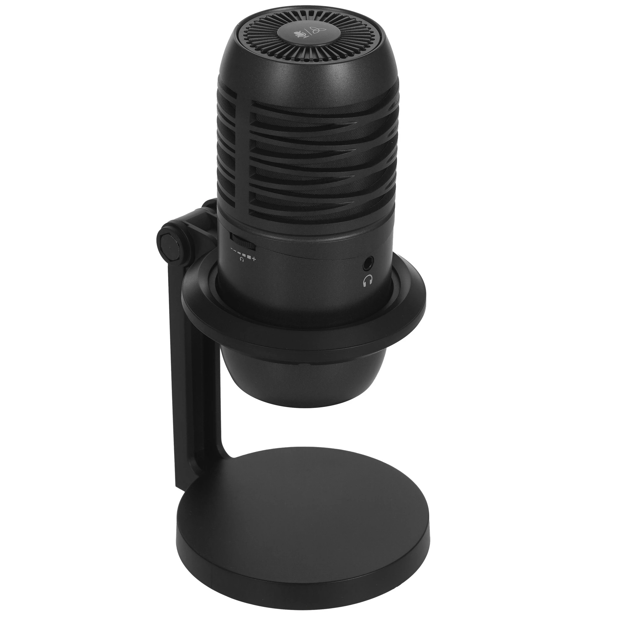 Микрофон Redragon Nebula GM211 (72357); конденсаторный; всенаправленный; 30 - 18 кГц; 1,8 м; RGB подсветка; USB; чёрный