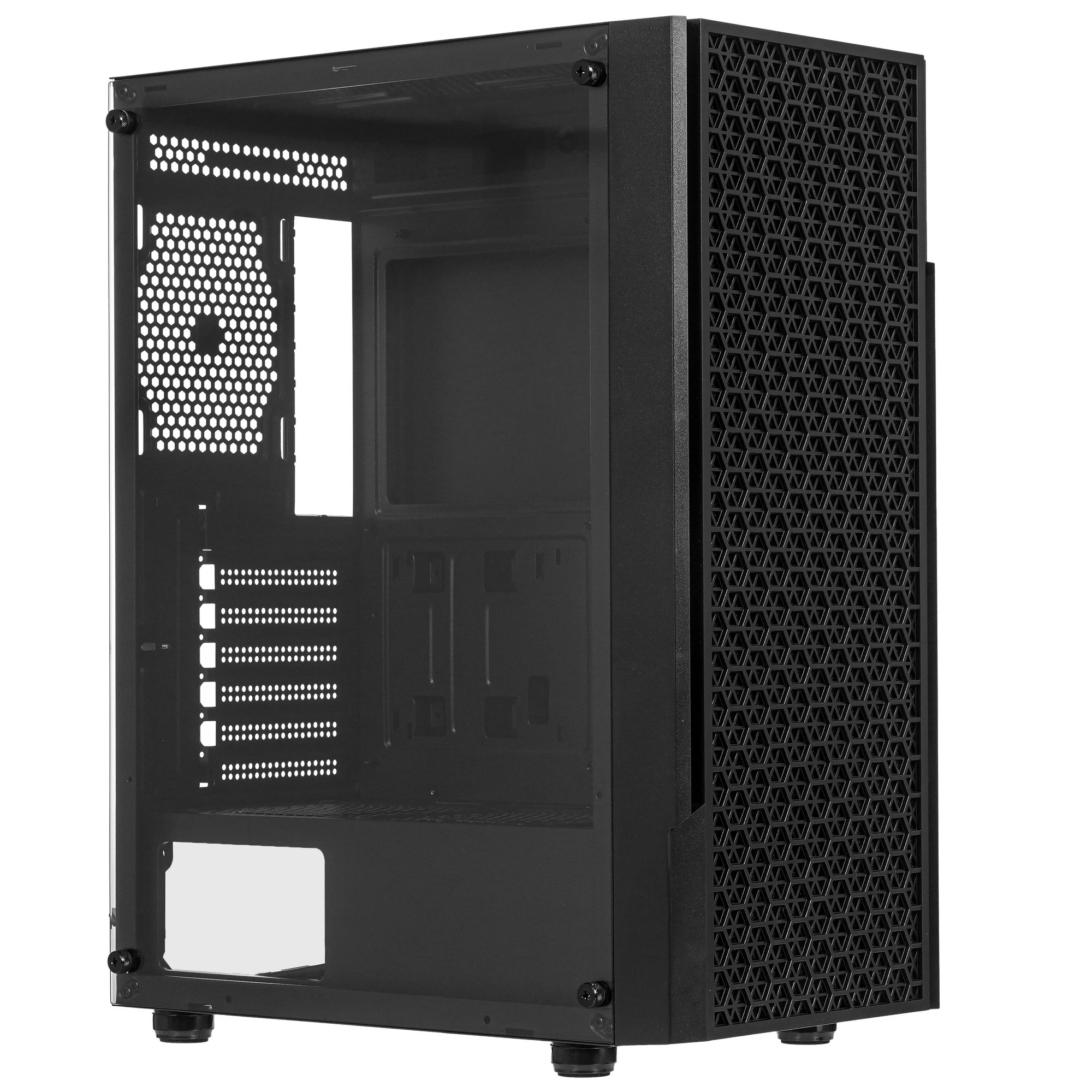 Корпус ACCORD (ACC-3312***); ATX; Midi-Tower; 2x3.5" int.; 2 x USB 2.0/1 x USB 3.0/Mic/Aud; чёрный