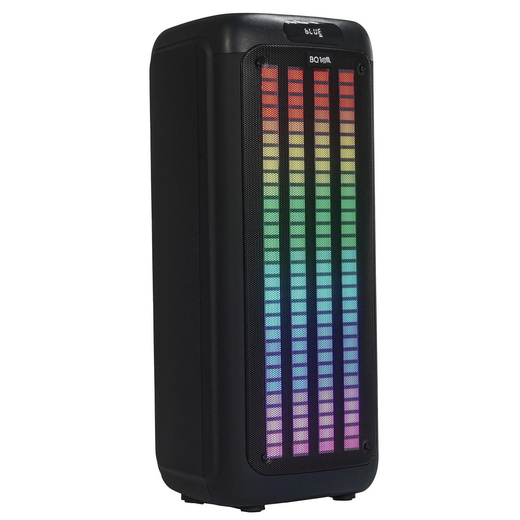 Акустическая система портативная BQ PBS2010 Black; 100 Вт; FM тюнер; microSD, USB; BT 5.0; микрофон; пульт ДУ