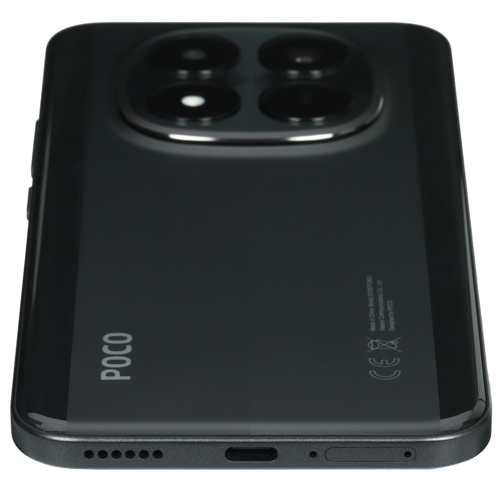 Смартфон 6.83" POCO M8 Pro 5G 12 Гб/512 Гб черный, AMOLED 120 Гц, 2772x1280, Snapdragon 7s Gen 4 8 ядер 2.7 Ггц, 50+8 Мп/32 Мп BT5.4, Android 15