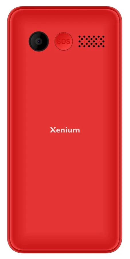 Мобильный телефон Philips Xenium X700 (CTX700RD) красный; 2.31"; TFT; 320x240; 0.3 Мп; 32 Мб/32 Мб; 1 700 мА/ч