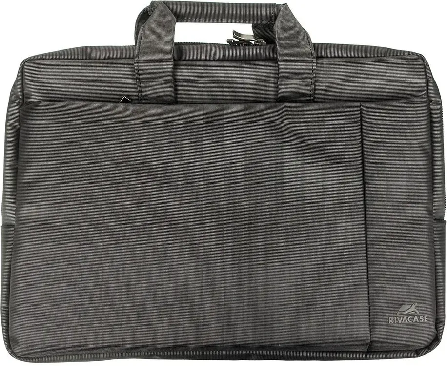 Сумка для ноутбука 15,6" RivaCase (8231 BLACK***); полиэстер; чёрный