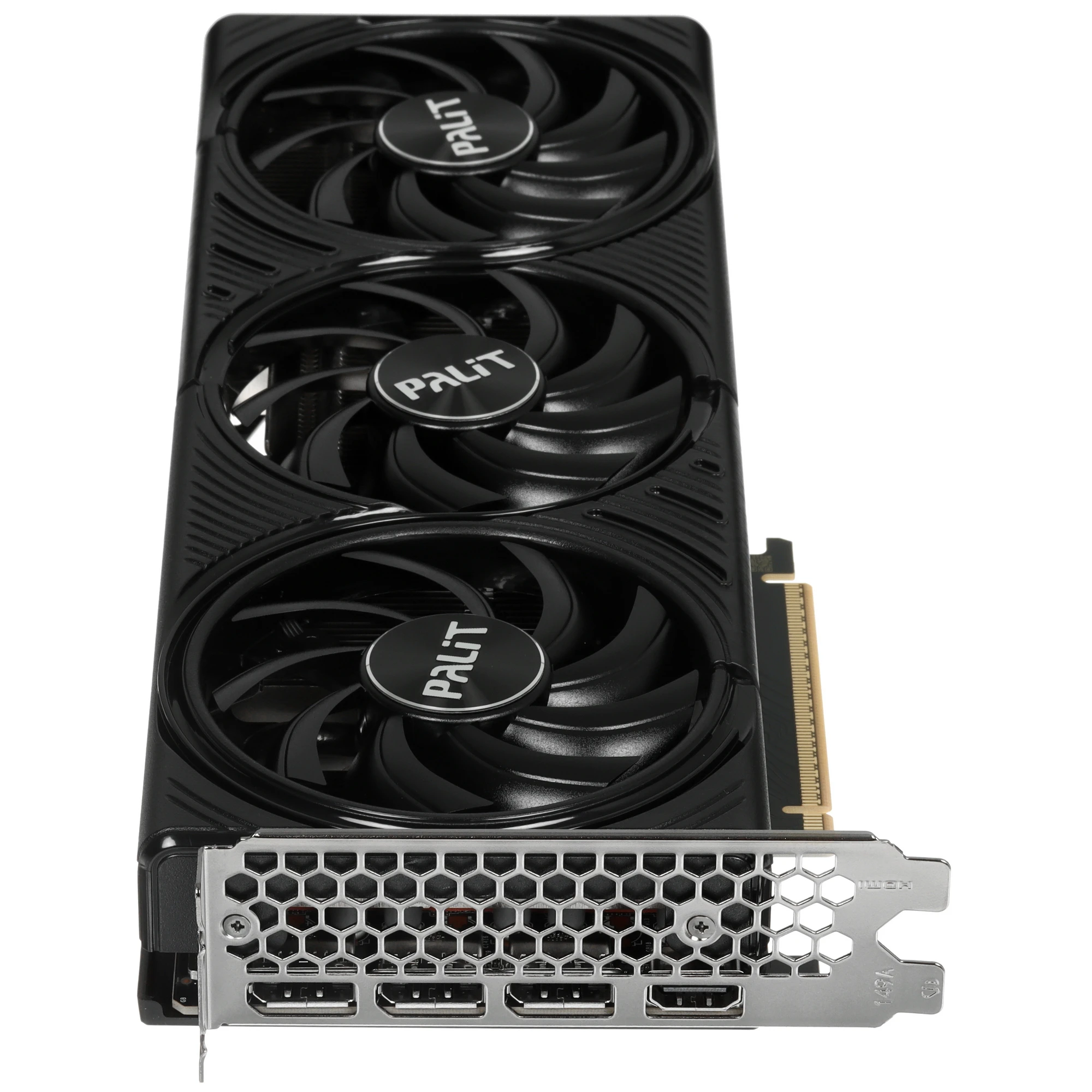 Видеокарта Nvidia GeForce RTX 5060 Ti 16 ГБ GDDR7 Palit Infinity 3 V1 (NE7506T019T1-GB2061Y); 2407-2572 MГц, 28 ГГц, 128 бит, 1xHDMI; 3xDP; 2-slot; RE