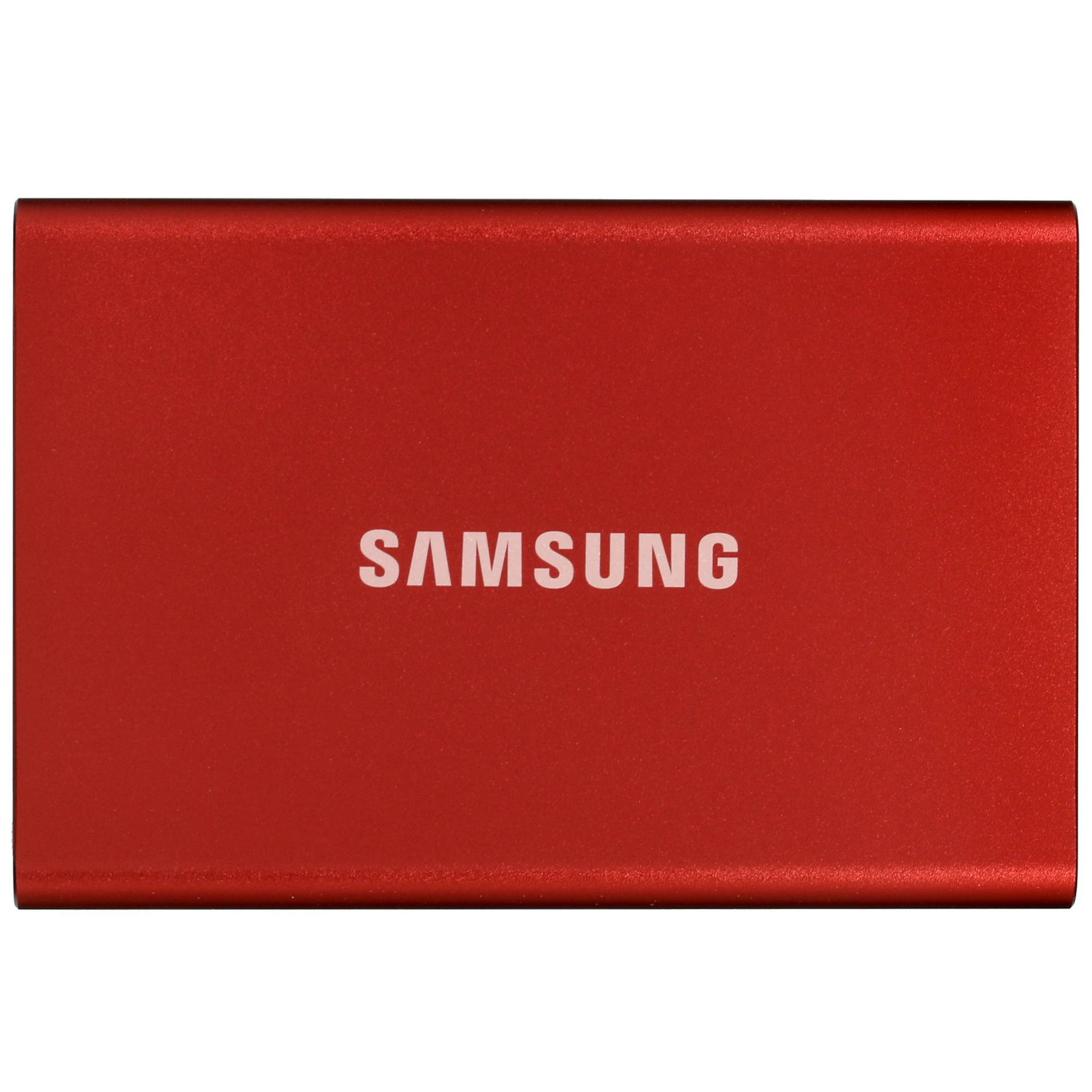 Внешний SSD 500 ГБ Samsung T7 Red (MU-PC500R/WW); USB 3.2 Type C; красный