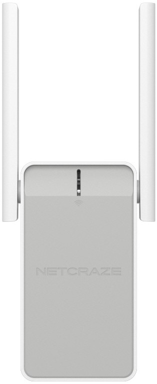 Точка доступа универсальный усилитель NETCRAZE Buddy 4 (NC-3211); 300 Мбит/с; 2x3 dBi; 1x100 Мбит/с