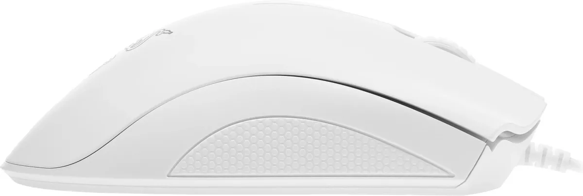 Мышь игровая Razer DeathAdder Essential White (RZ01-03850200-R3C1); USB; 6400 dpi; 5 кнопок; колесо-кнопка
