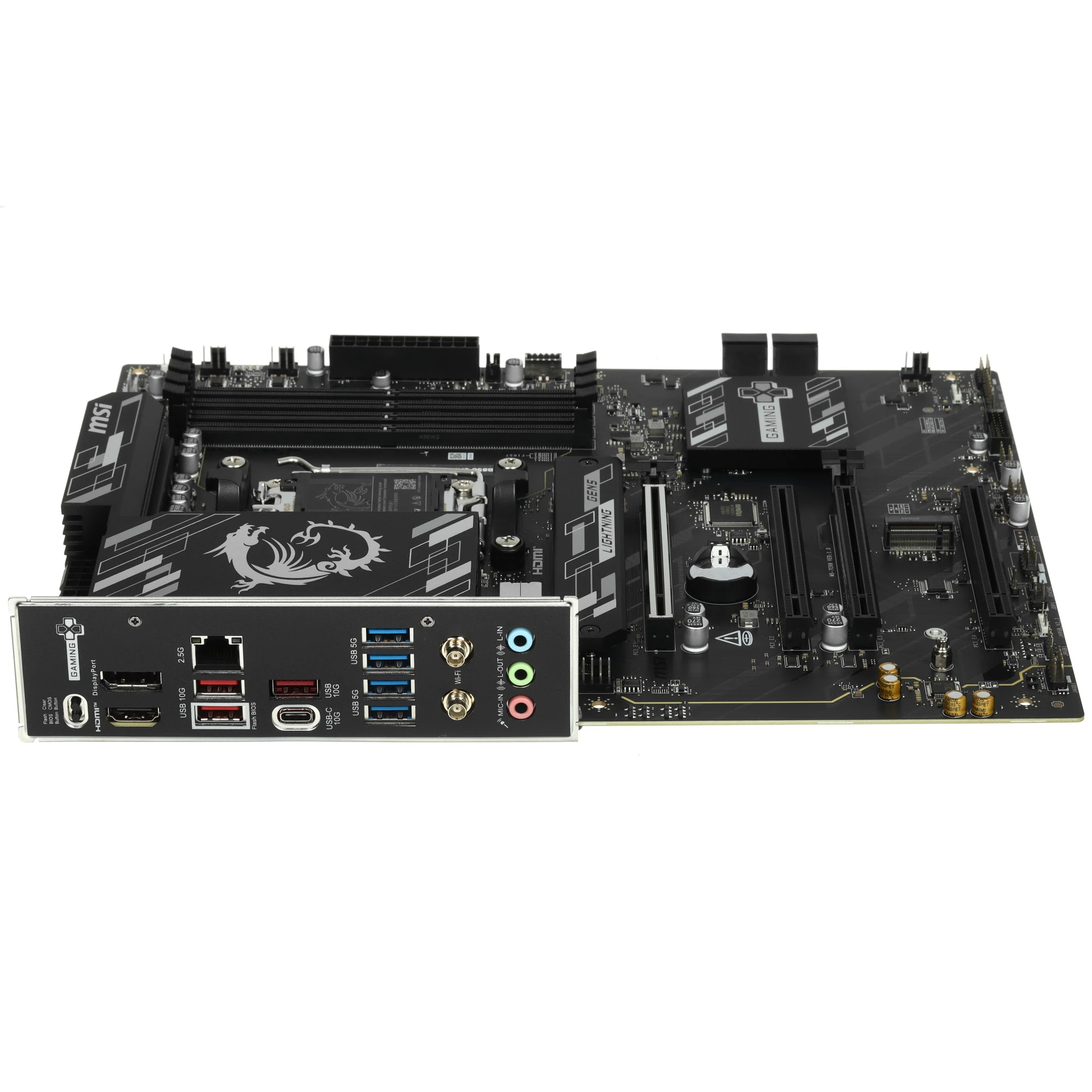 Материнская плата MSI B850M GAMING PRO WIFI6E; Socket AM5; mATX; AMD B850; 4хDDR5(8200); 2xPCI-E x16; 1xPCI-E x1; 1xHDMI; 1xDP; 1xSATA 6Gb/s; 7.1 Audi
