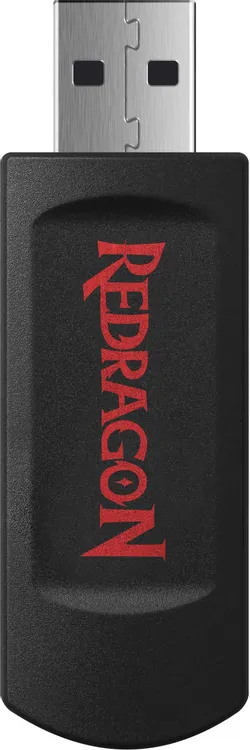 Гарнитура беспроводная Redragon NOMEN (71279***); накладные; 2.4 Ггц; оголовье; 20 - 20 000 Гц; встроенный микрофон; регулятор громкости; подсветка LE