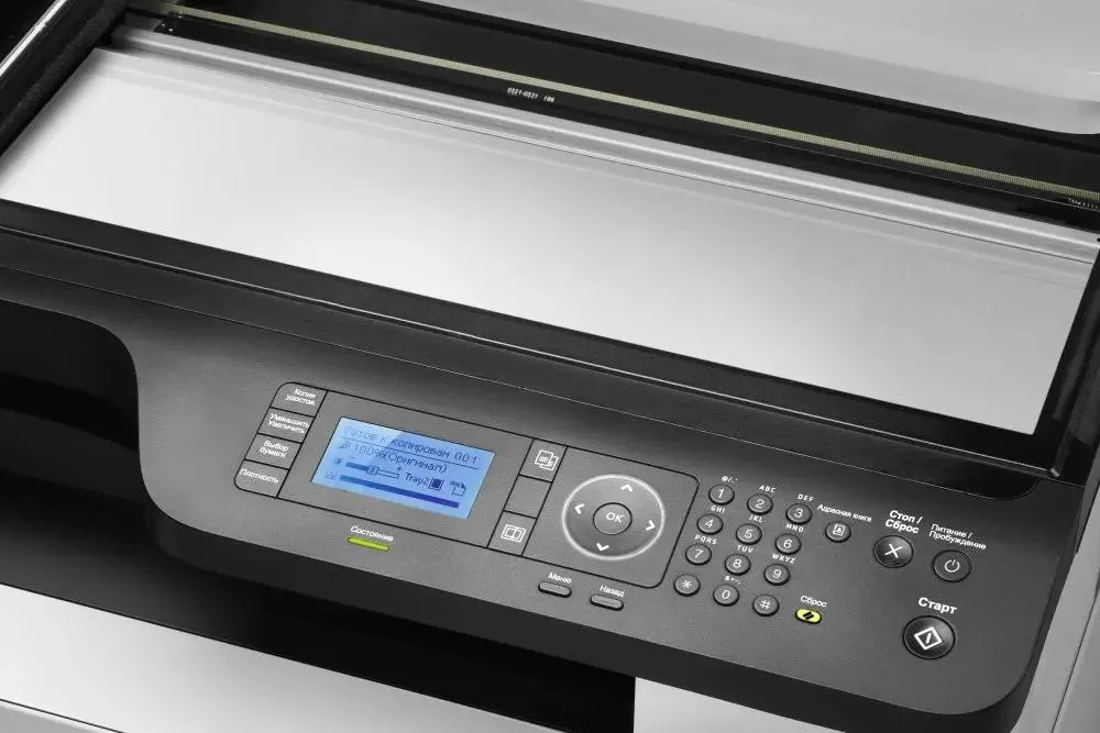 МФУ лазерное HP LaserJet Pro M442dn (2Z629A); A3; 1200 x 1200 dpi; 24/13 ч/б ст/мин; дуплекс; ЖК-экран; USB; Ethernet; белый