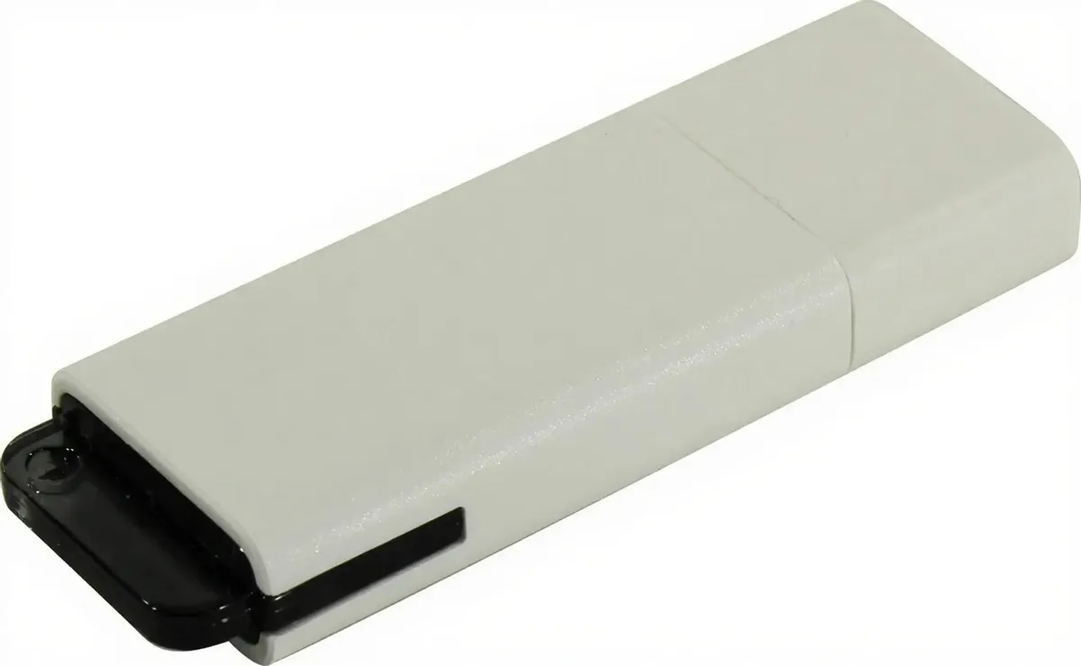 Накопитель USB-флэш 32 ГБ Netac U185  (NT03U185N-032G-30WH); USB 3.0; классическая, с колпачком; пластик; белый
