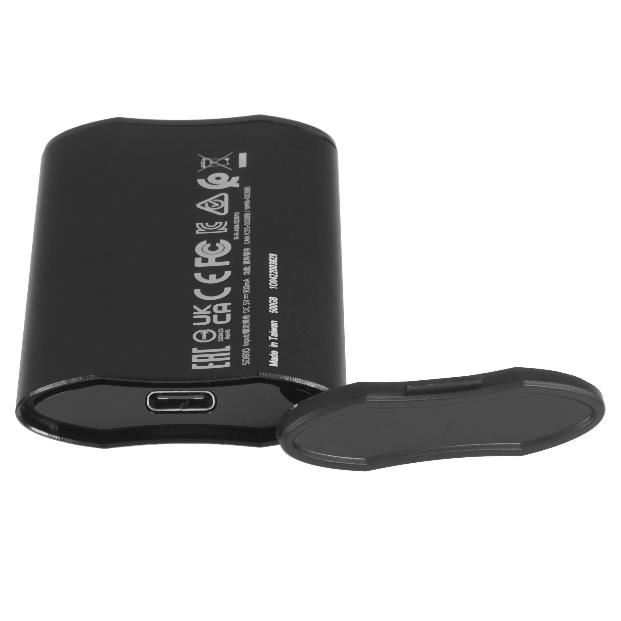 Внешний SSD 500 ГБ ADATA SD810 (SD810-500G-CBK); USB 3.2 Gen 2x2 Type-C; черный