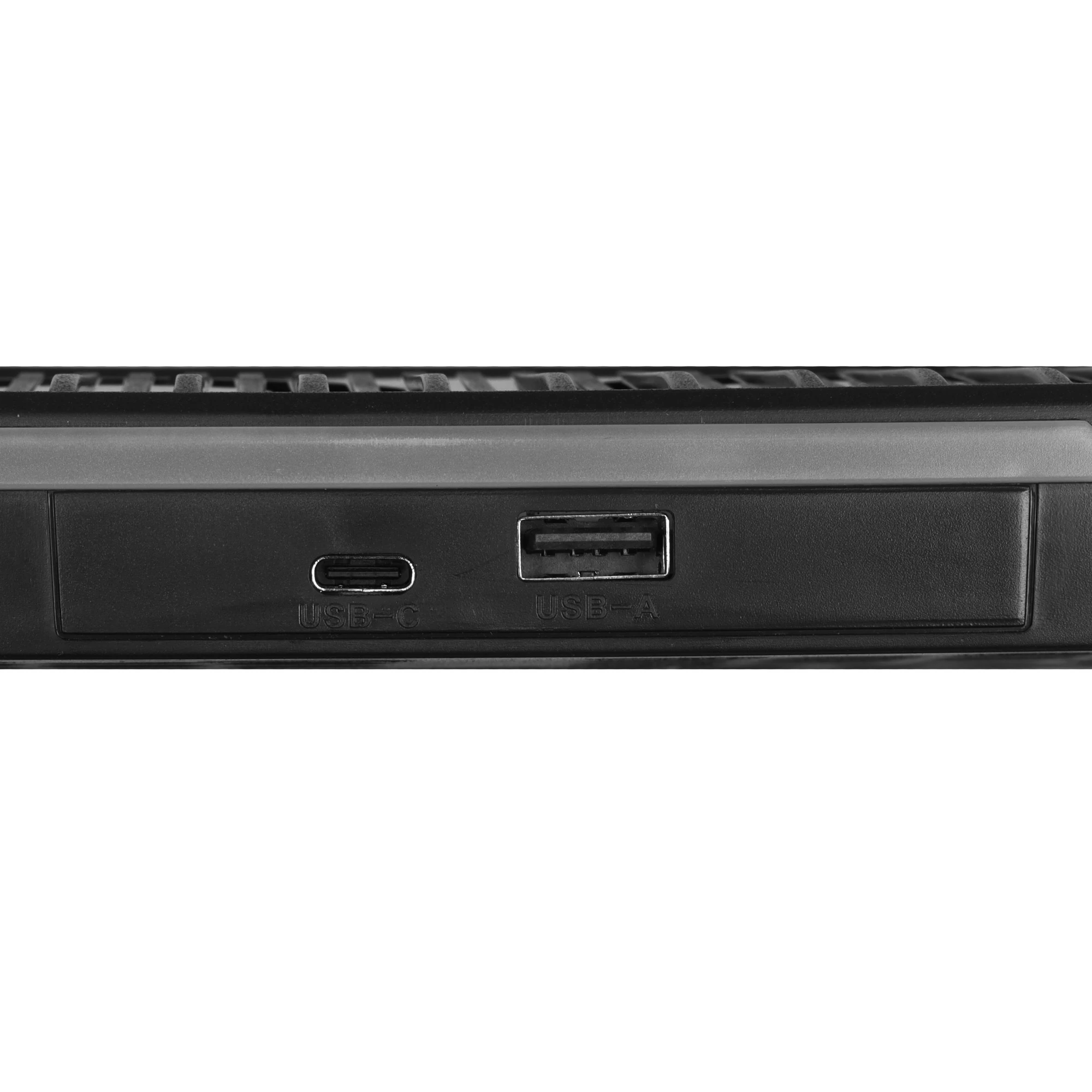 Система охлаждения для ноутбука 19" Jet.A PANTEON CP-198L RGB Black; пластик + металл; 1x100 мм; 4x70 мм; 4x60 мм; USB; 428 х 316 х 45 мм; чёрный