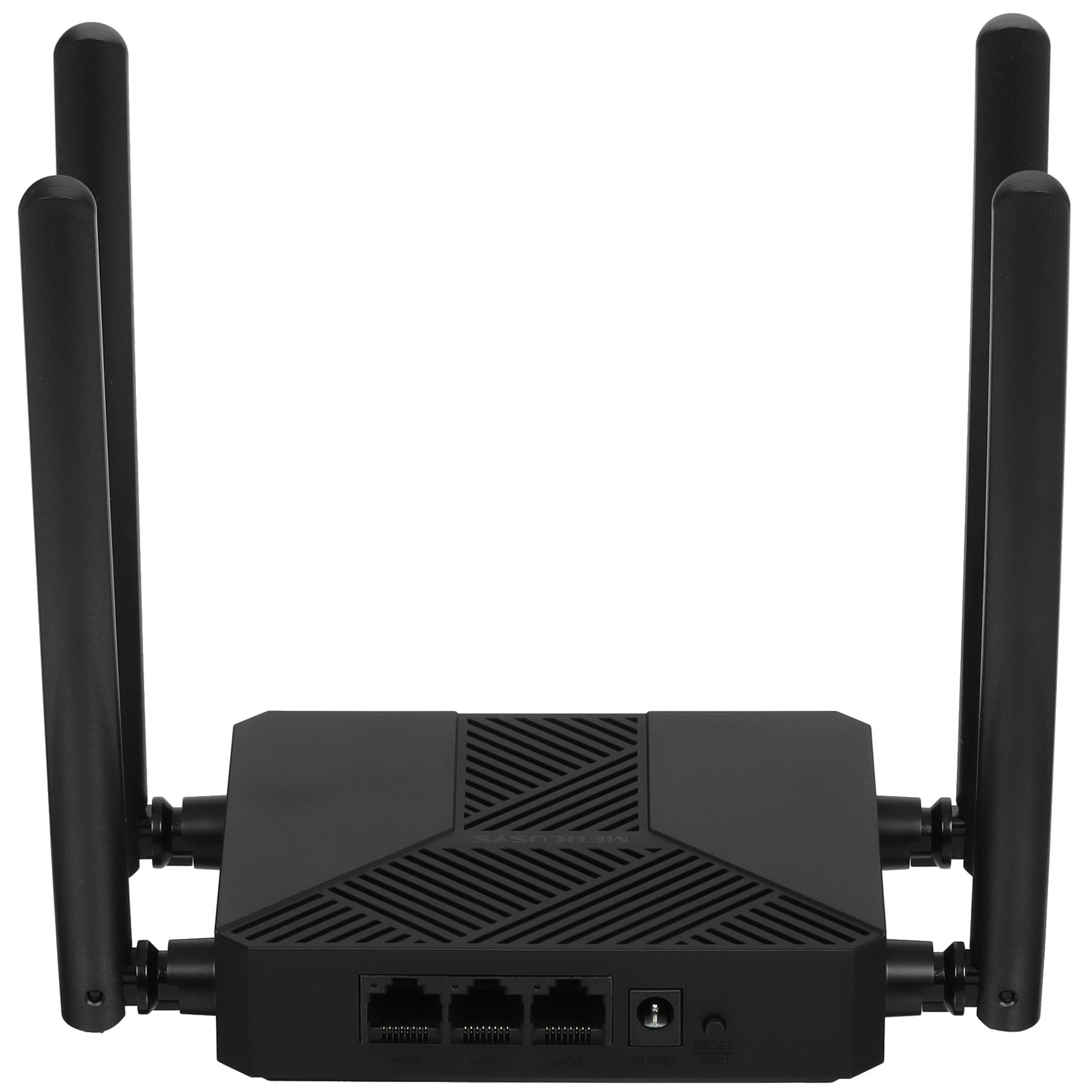 Роутер Mercusys MR62X (AX1500); 300 Мбит/с + 1201 Мбит/с; 2х LAN 1 Гбит/с; 1х WAN 1 Гбит/с; 4x5 dBi