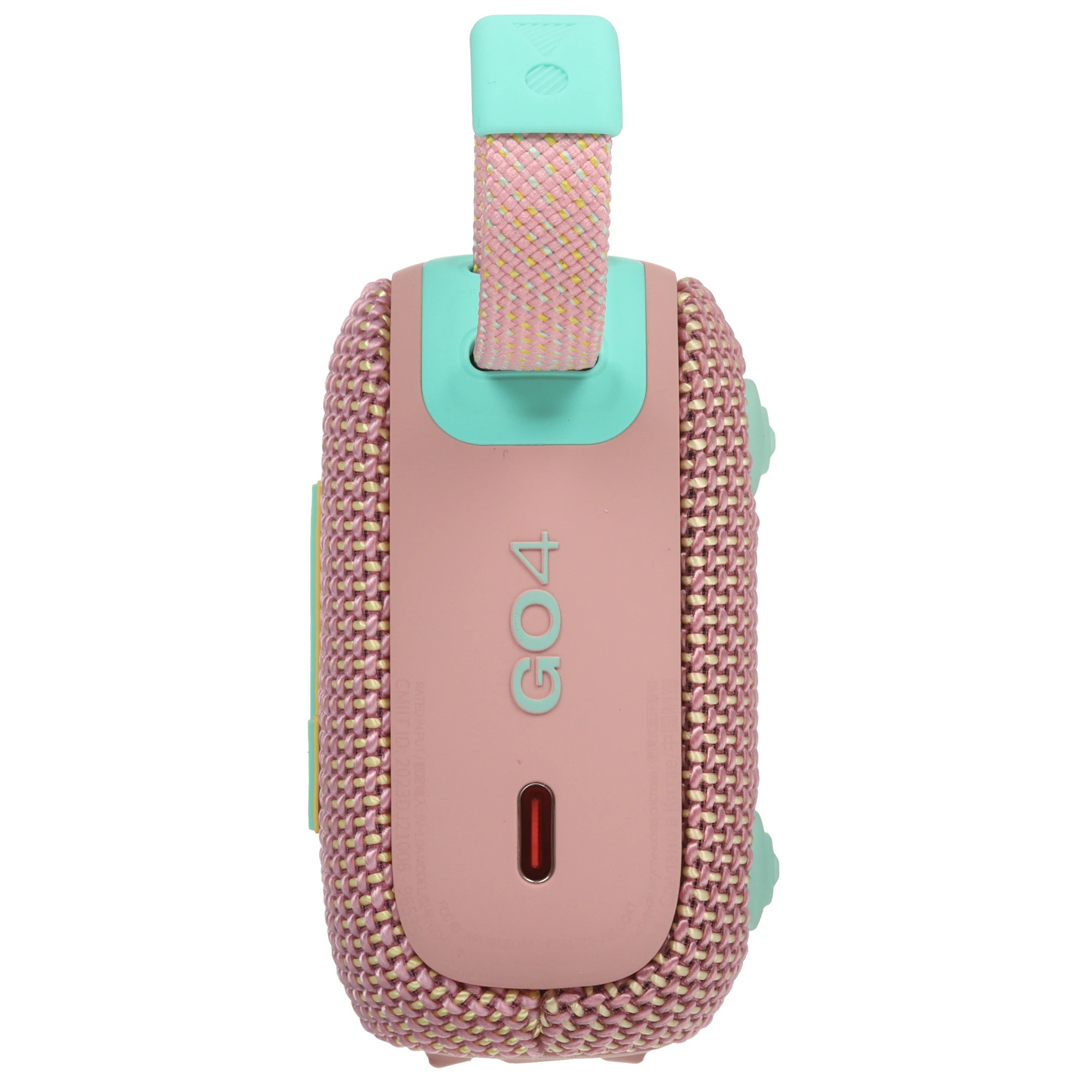 Акустика портативная JBL GO 4 Pink (JBLGO4PINK) , 4 Вт, 5.3, 850 мА/ч , IP67, 192 г, розовый