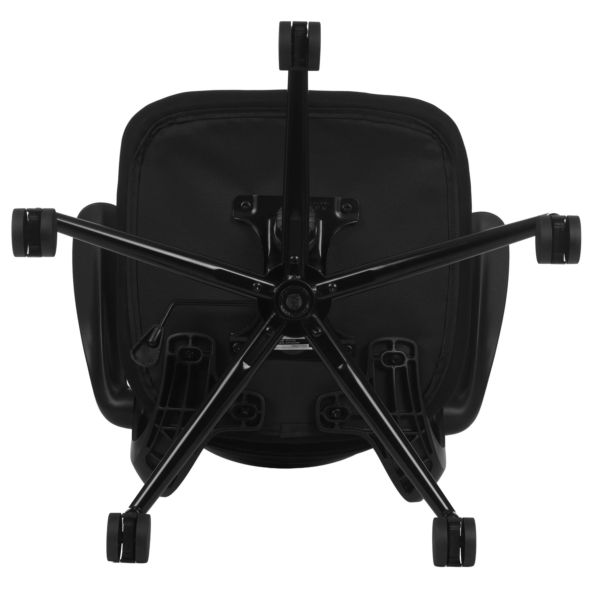 Кресло офисное ZONE 51 FREELANCER Y2 (Z51-FY2-BK); сетчатая ткань; чёрный; 100 мм (класс 3); нагрузка до 100 кг