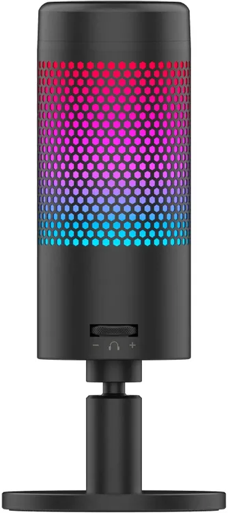 Микрофон A4Tech GM50 PRO (GM50 PRO BLACK***); конденсаторный; всенаправленный; ; подставка; 2,5 м; Type-C; чёрный