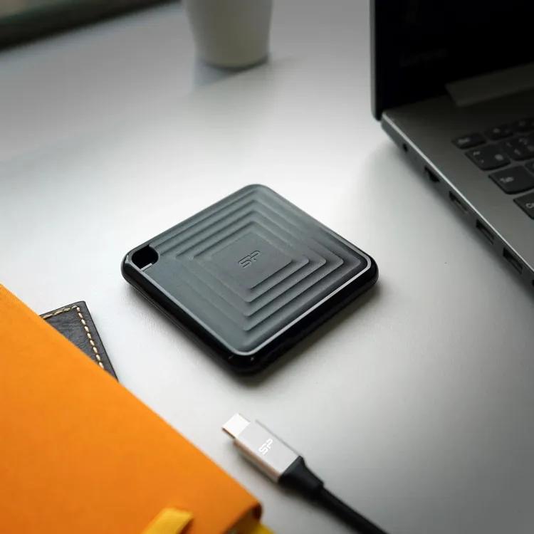 Внешний SSD 2 ТБ SILICON POWER PC60 (SP020TBPSDPC60CK); 1.8"; USB 3.2 Gen 2; чёрный