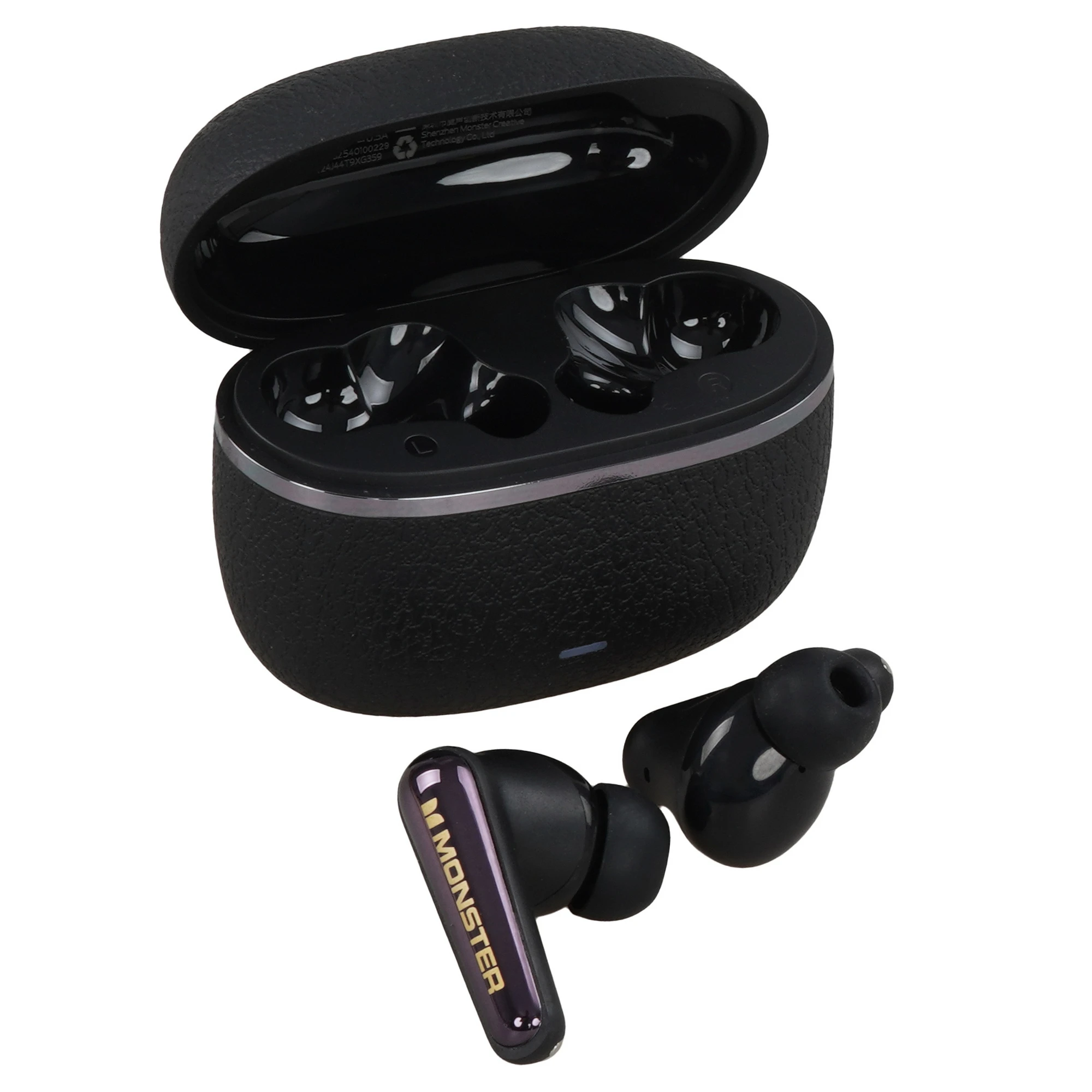 Гарнитура беспроводная MONSTER Clarity 200 ANC Black, (MH22228 Black), внутриканальные, без крепления, 5.4, IPX5, 400 мА/ч, 100 г, черный