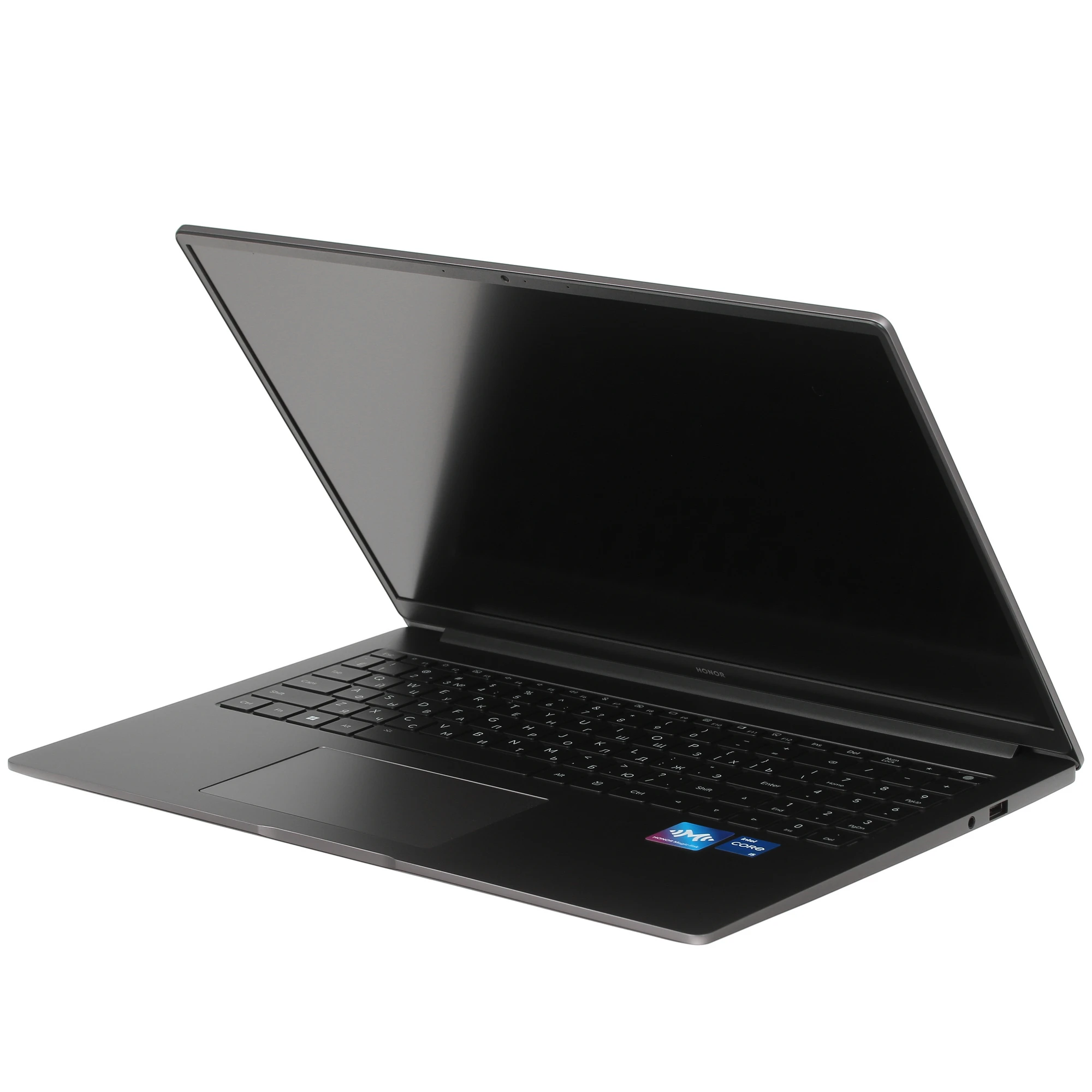 Ноутбук 16" 1920x1200 IPS 60Гц Honor MagicBook X16 BRN-F58 (5301AFGS); Intel Core i5-12450H; 8Гб; 512Гб; Intel UHD Graphics 2Гб; NO OS; 60 Вт*ч; 1,75