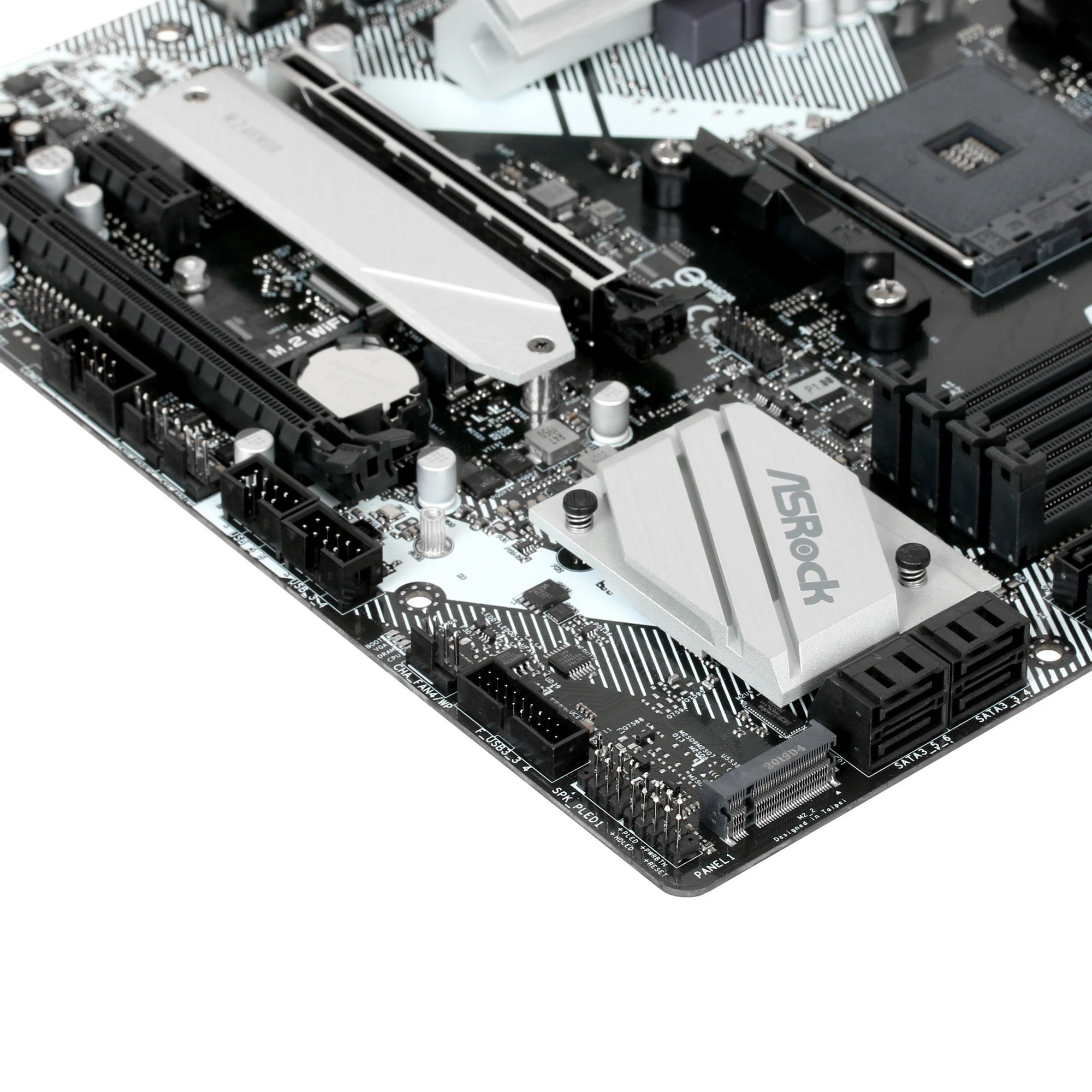 Материнская плата ASRock B550M PRO4; Socket AM4; mATX; AMD B550; 4хDDR4(4533); 2xPCI-E x16; 1xPCI-E x1; VGA; HDMI; DP; 6(SATA6 Gb/s); 7.1 audio; 1GbE