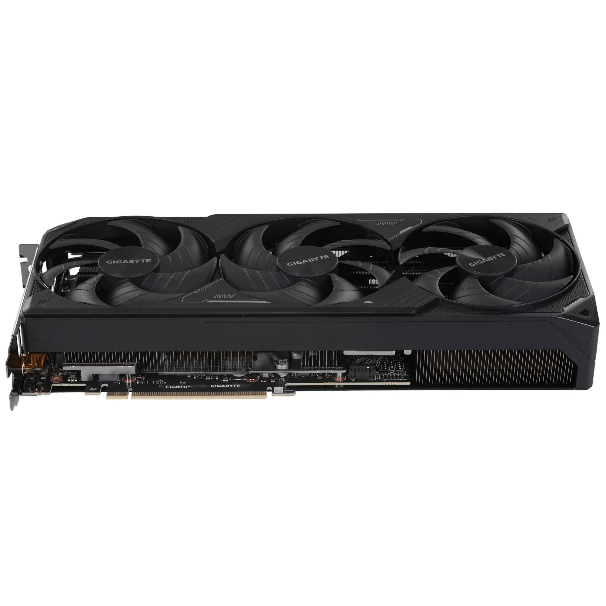 Видеокарта Nvidia GeForce RTX 5070 Ti 16 ГБ GDDR7 Gigabyte WINDFORCE SFF (GV-N507TWF3-16GD 1.0); 2295-2452 МГц; 28 ГГц; 256 бит; 1xHDMI; 3xDP; 2.5 slo
