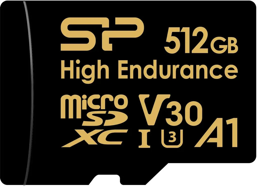 Карта памяти 512 ГБ SILICON POWER (SP512GBSTXDV3V1H); micro SDXC UHS-I U3 V30, A1; Class 10; без адаптера SD