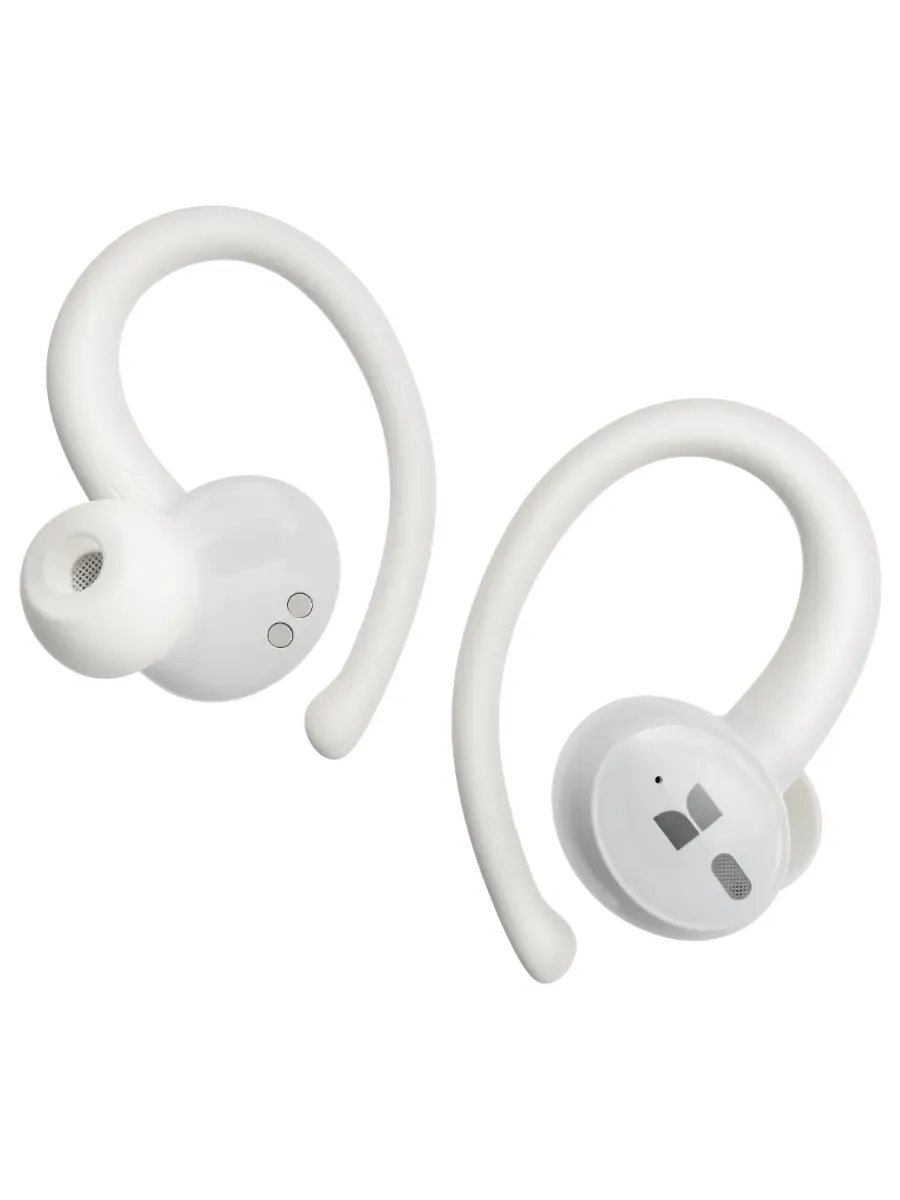Гарнитура беспроводная MONSTER N-Lite 216 White (MH22262W), внутриканальные, заушина, 5.4, IPX6, 400 мА/ч, 71 г, белый