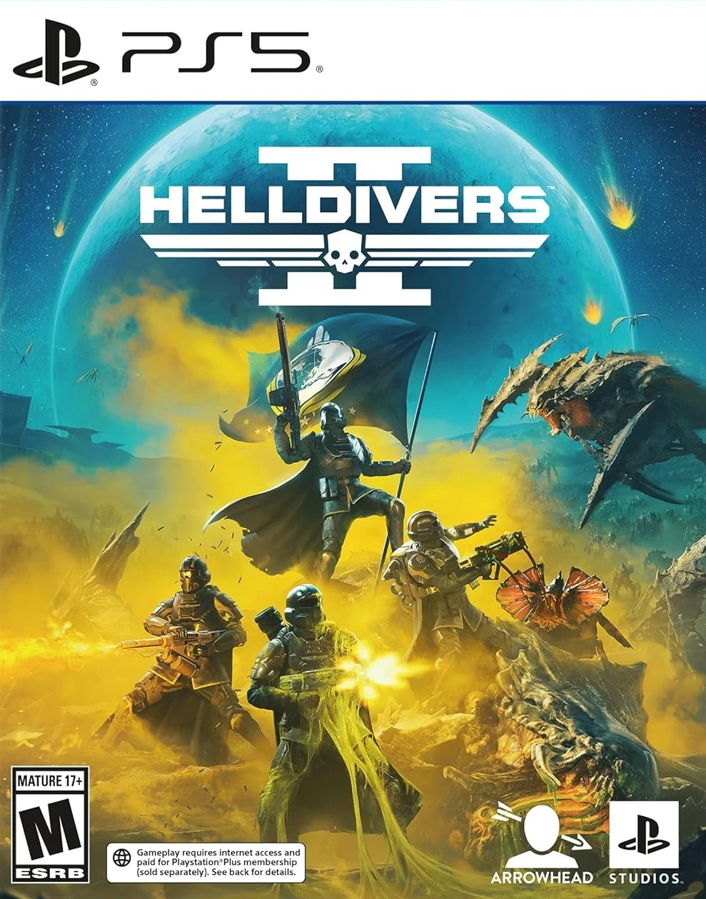 Диск игровой Sony PS5 Helldivers II