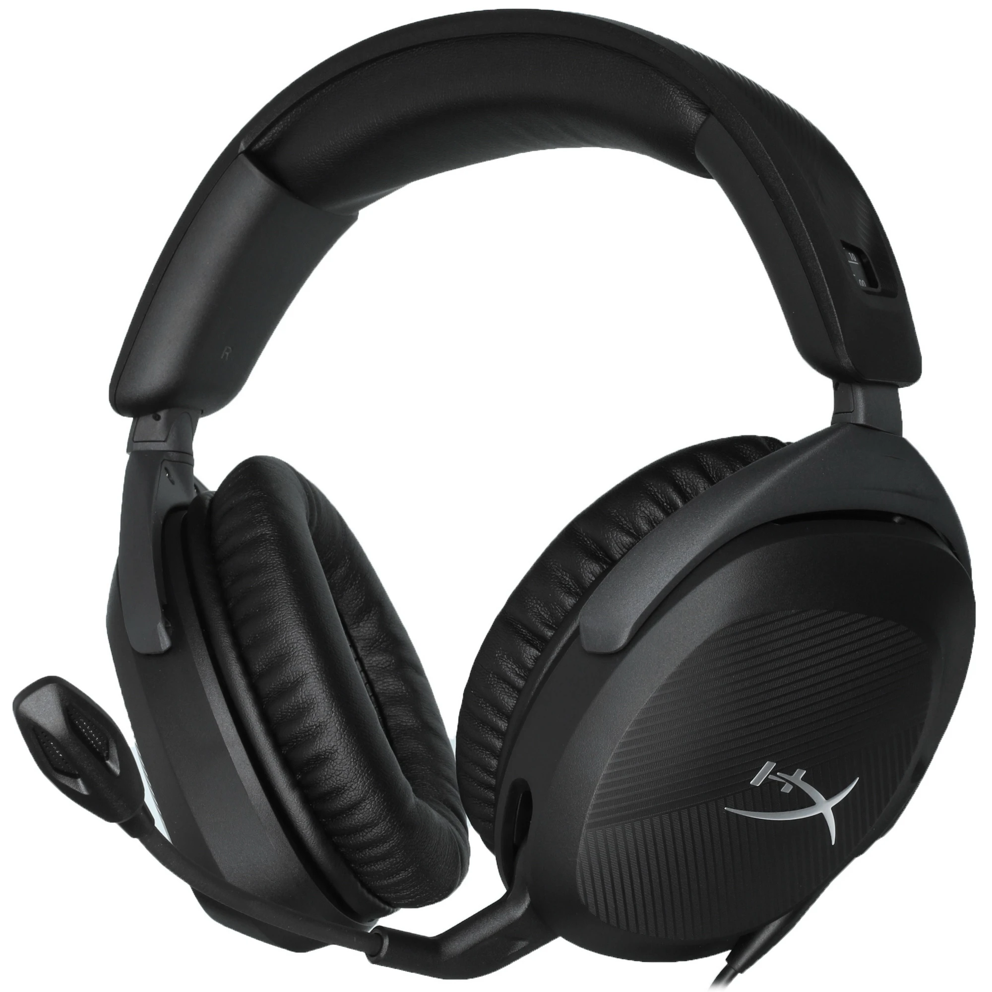 Гарнитура игровая HP HyperX Cloud Stinger 2 (519T1AA***); оголовье (headband); 10 - 28 000 Гц; 32 Ом; 2 м; микрофон; регулятор громкости; 3,5 мм (mini